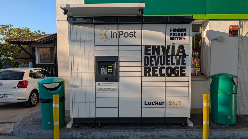 Locker InPost en E.S. Ibi