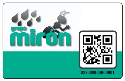 Tarjeta Grupo Mirón Contado